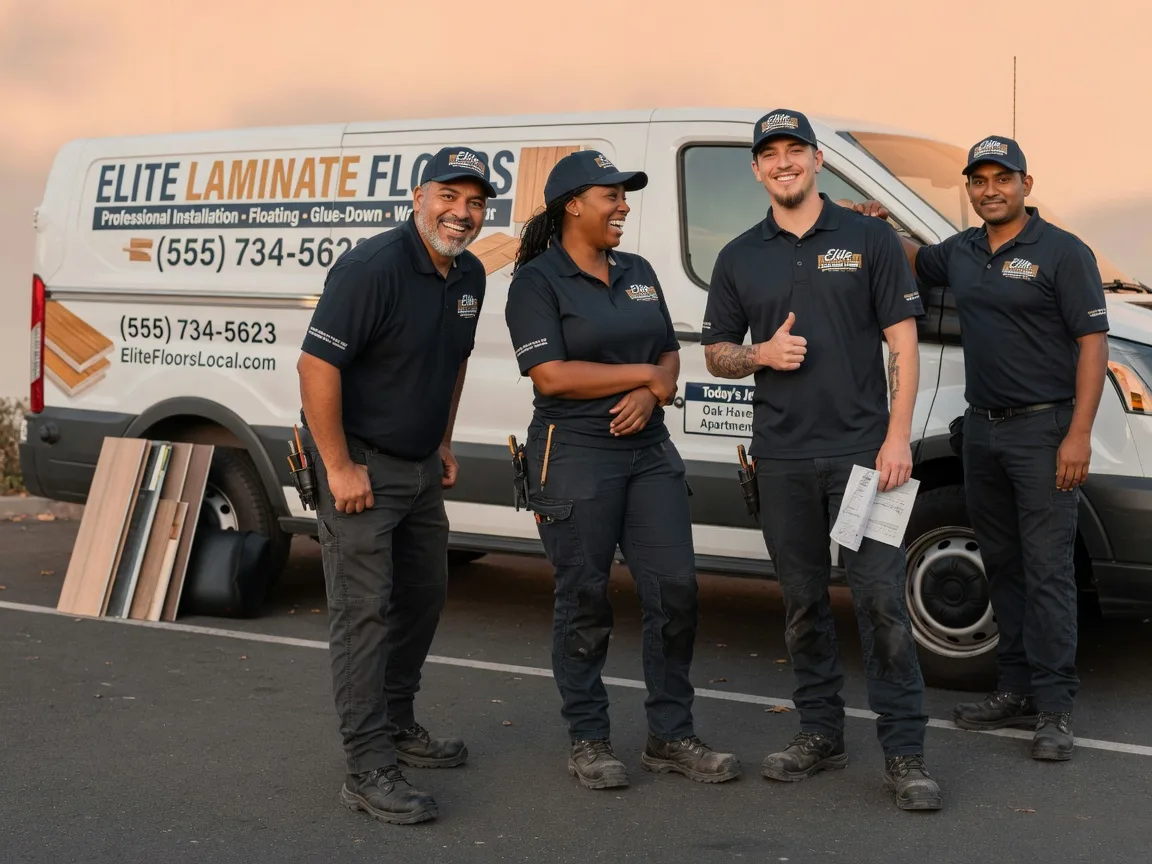 Laminate flooring installation company in Ebro, FL